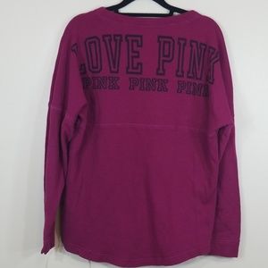 Pink Victoria Secret Burgundies Sweater